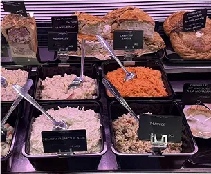 Salades Traiteur à emporter à la Boucherie Traiteur de la Halle à Bourges et Allogny - Cher (18)