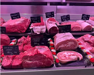 La Boucherie de la Halle propose une séletion rigoureuse de viandes françaises issues d’élevages à Bourges et Allogny - Cher (18)