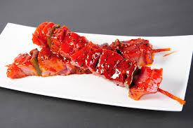 Brochettes de porc Tex Mex